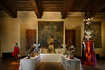 Installation banquet aux automates - Peter Keene et Piet.sO- Château d'Azay-le-rideau.
