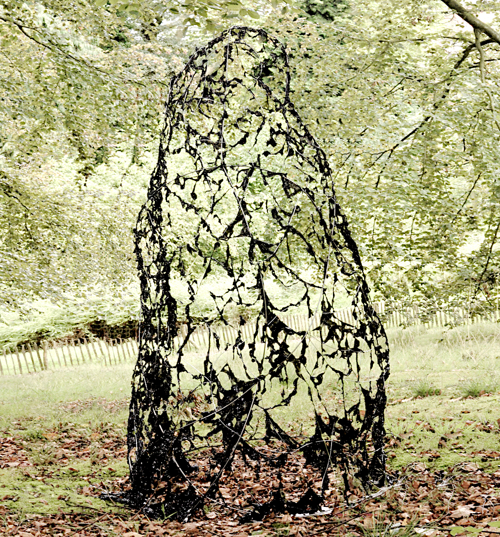 Nef, sculpture resin, Tournay Solvay Parc- European Space for sculpture, Brussels